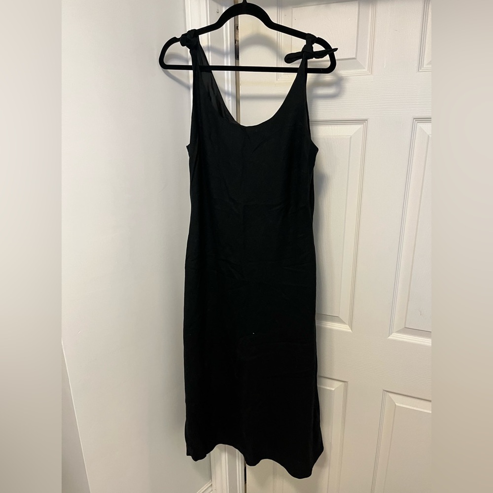 Reitmans Black Linen Dress